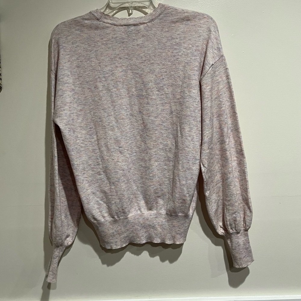 Ella Moss Scalloped Collar Sweater Small - Picture 6 of 8